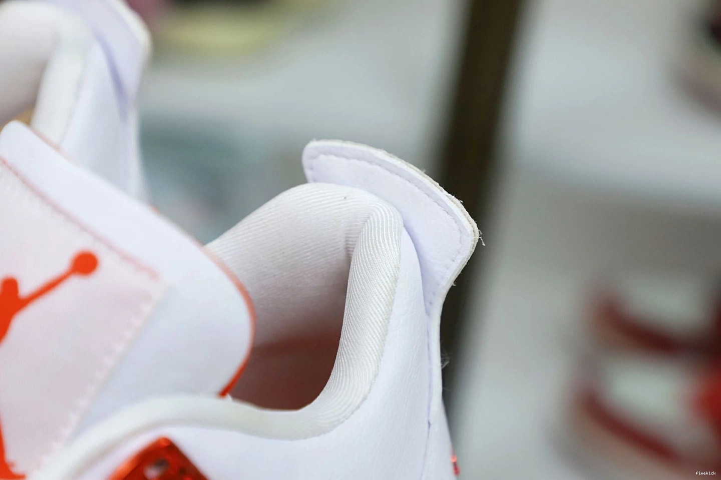 Air 4 metallic Jordan Jordan retro“orange 0831